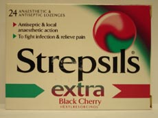 Strepsils Extra Cherry Lozenge 24